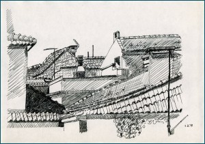 %22I have nine lives,%22 said the kitten, purring softly and then came back to the roof; %22but I can't lose even one of them by falling in this country, because I really couldn't manage to fall if I wanted to