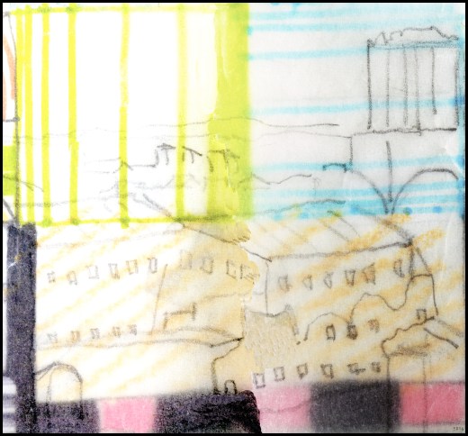 Inspired by one of my father's landscapes