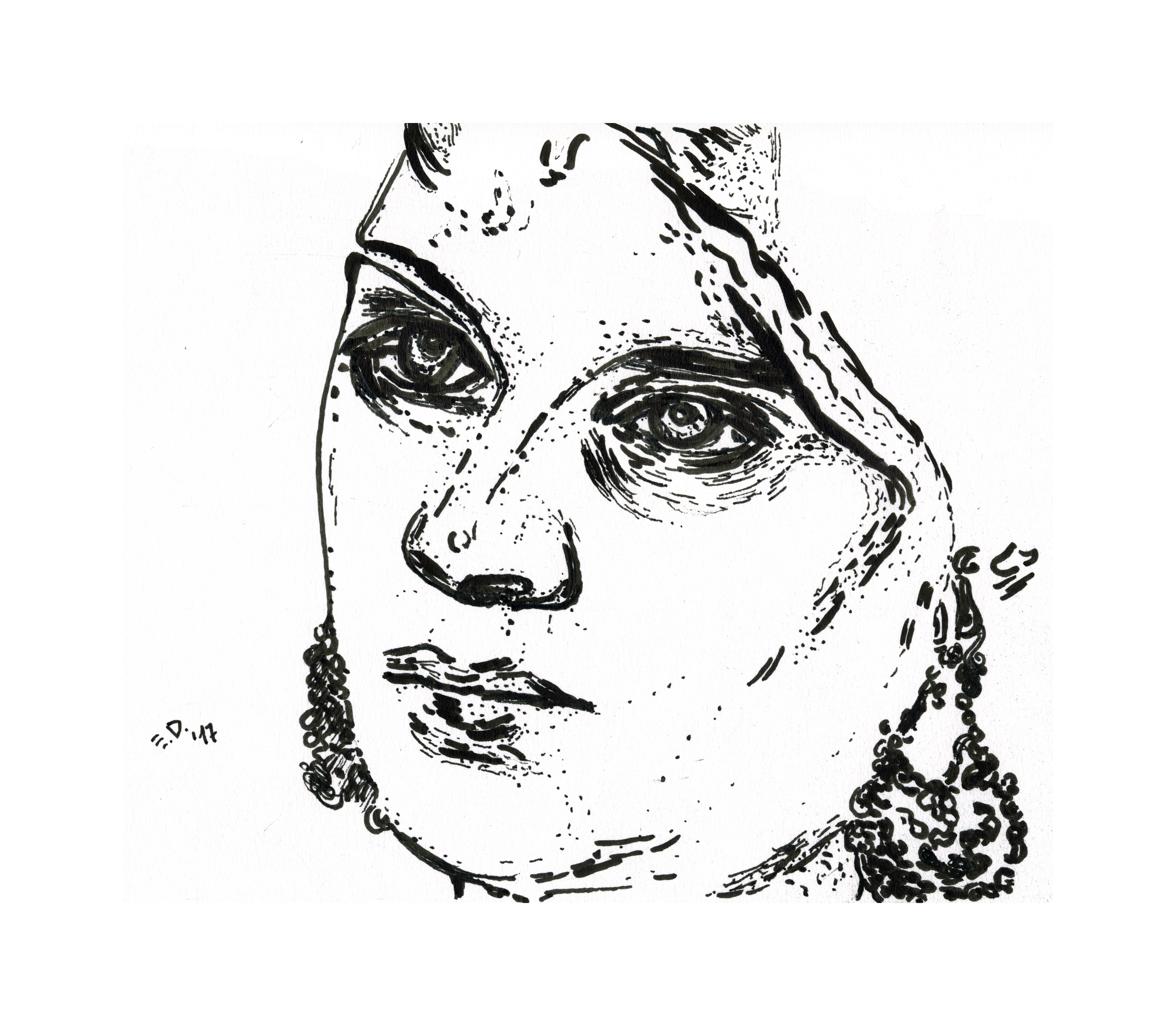 233 Ritratto (portrait) - Majgun 2017