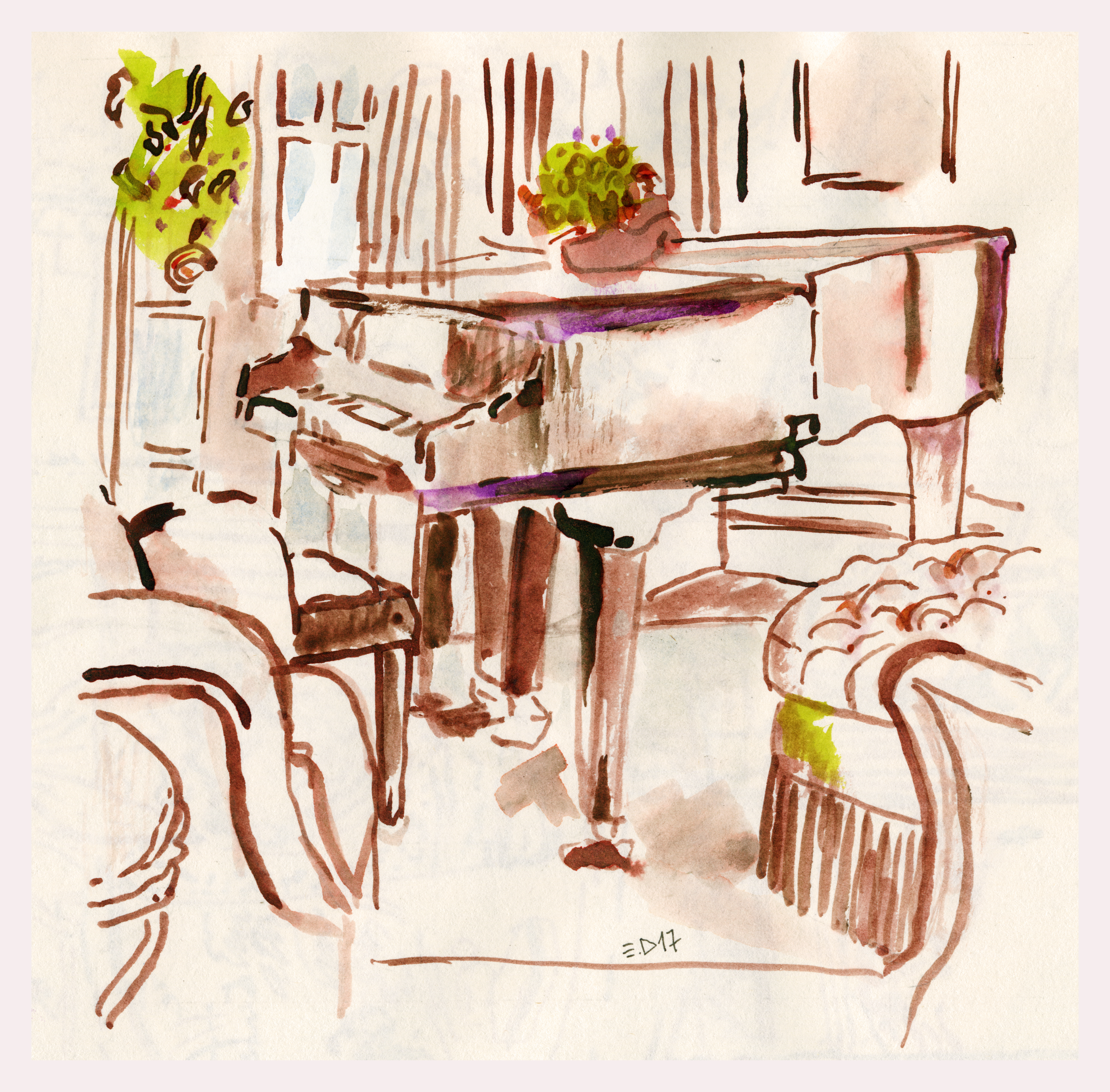 244 Interno con piano 2017