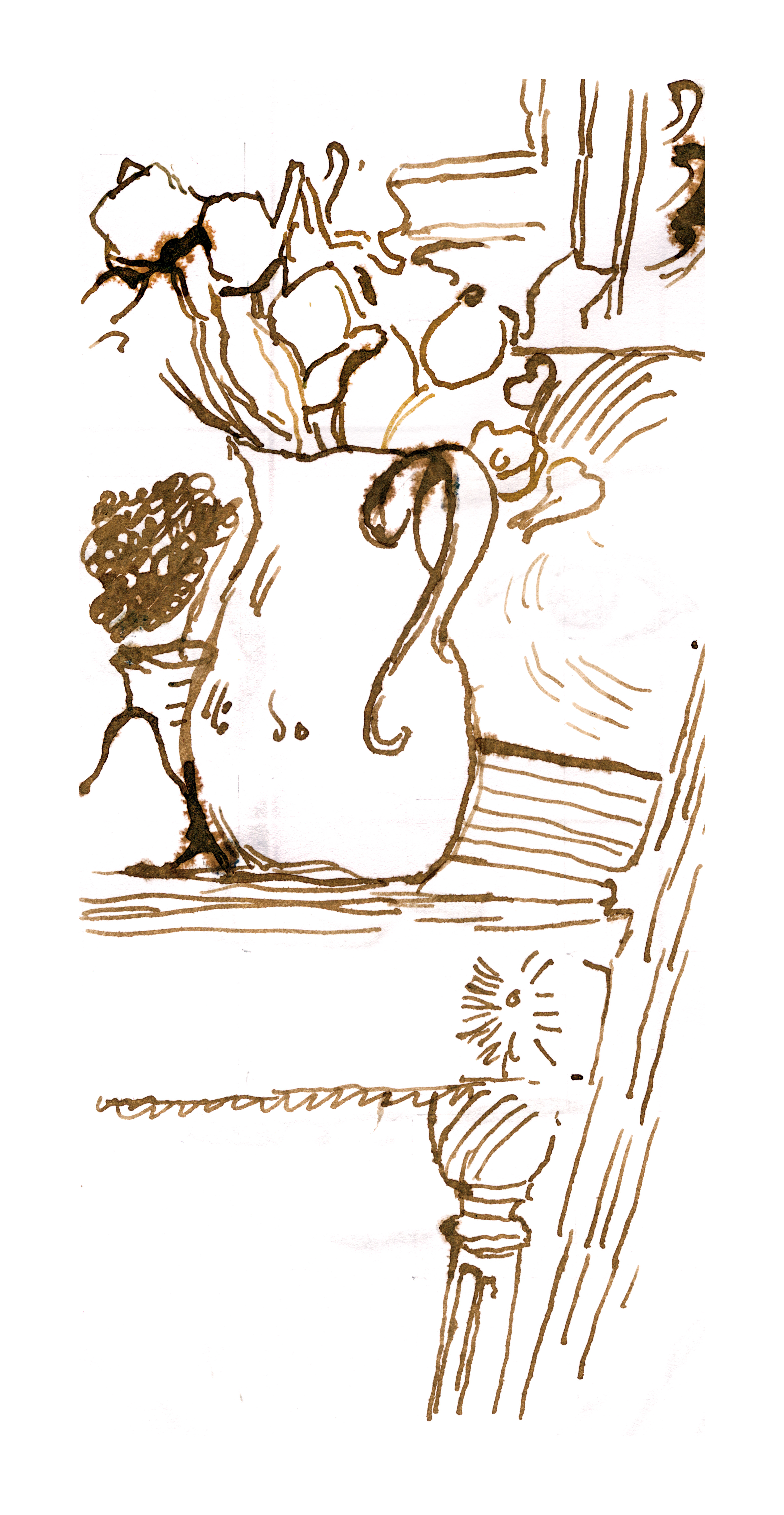 252 Interno con portafiori 2017