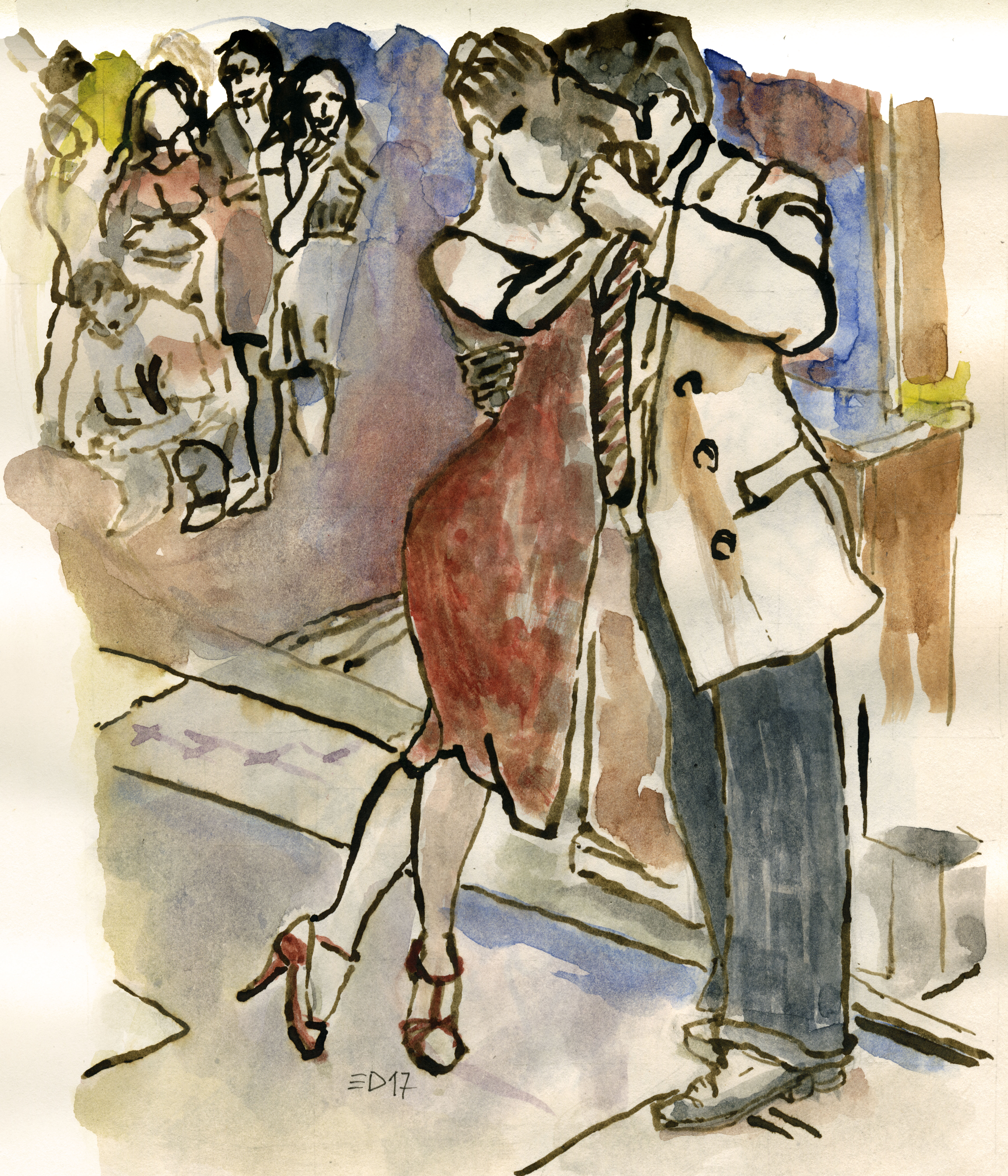 266 Esibizione di tango 2017