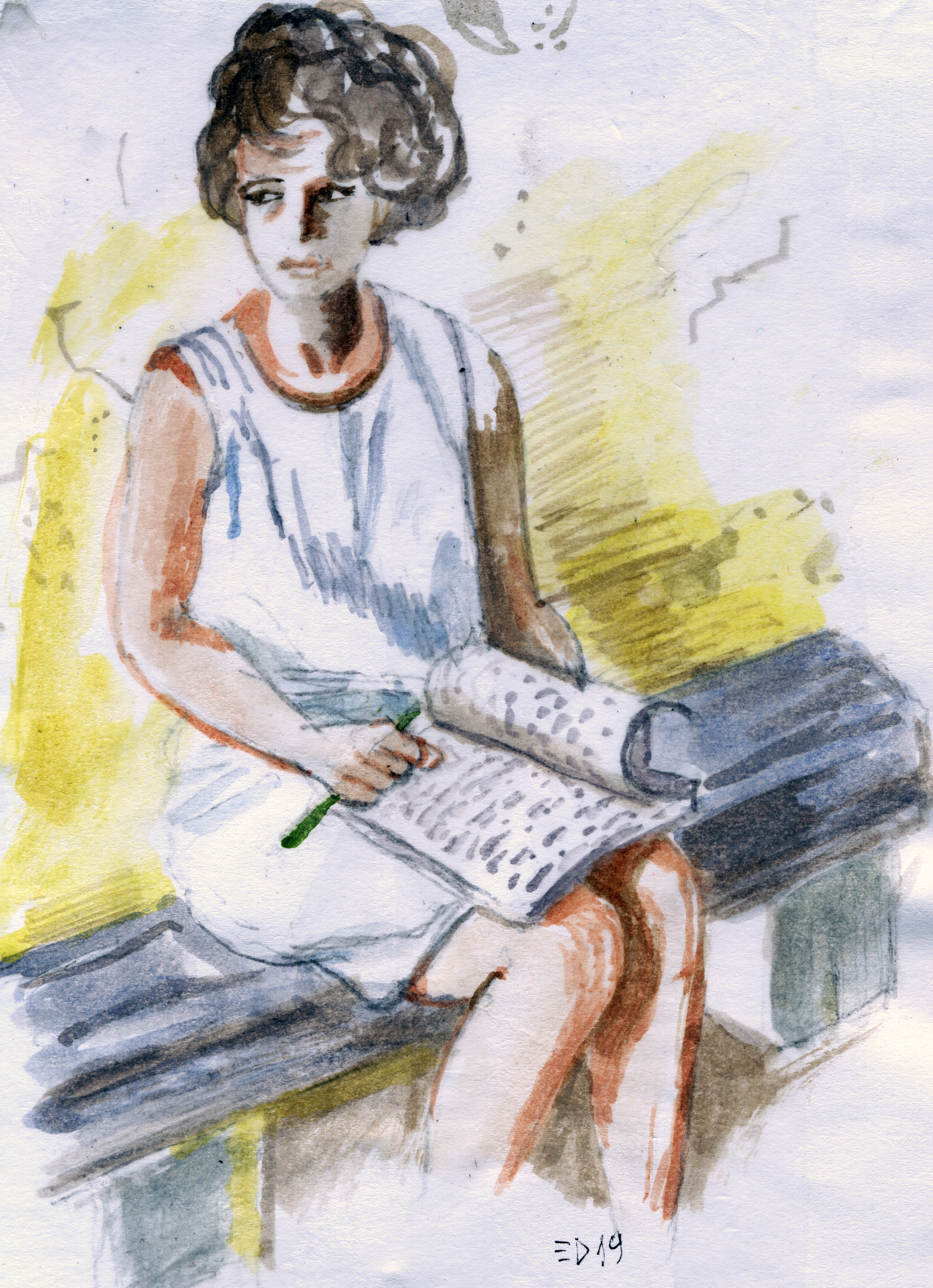 476 Studentessa di musica 2019